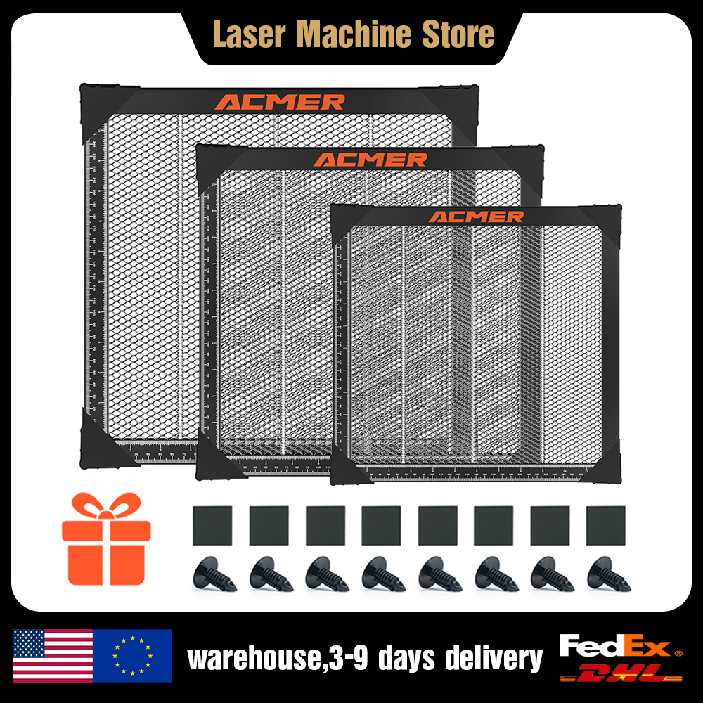 Co2 Laser Engraving Machine - ACMER Honeycomb Panel Laser Working Table