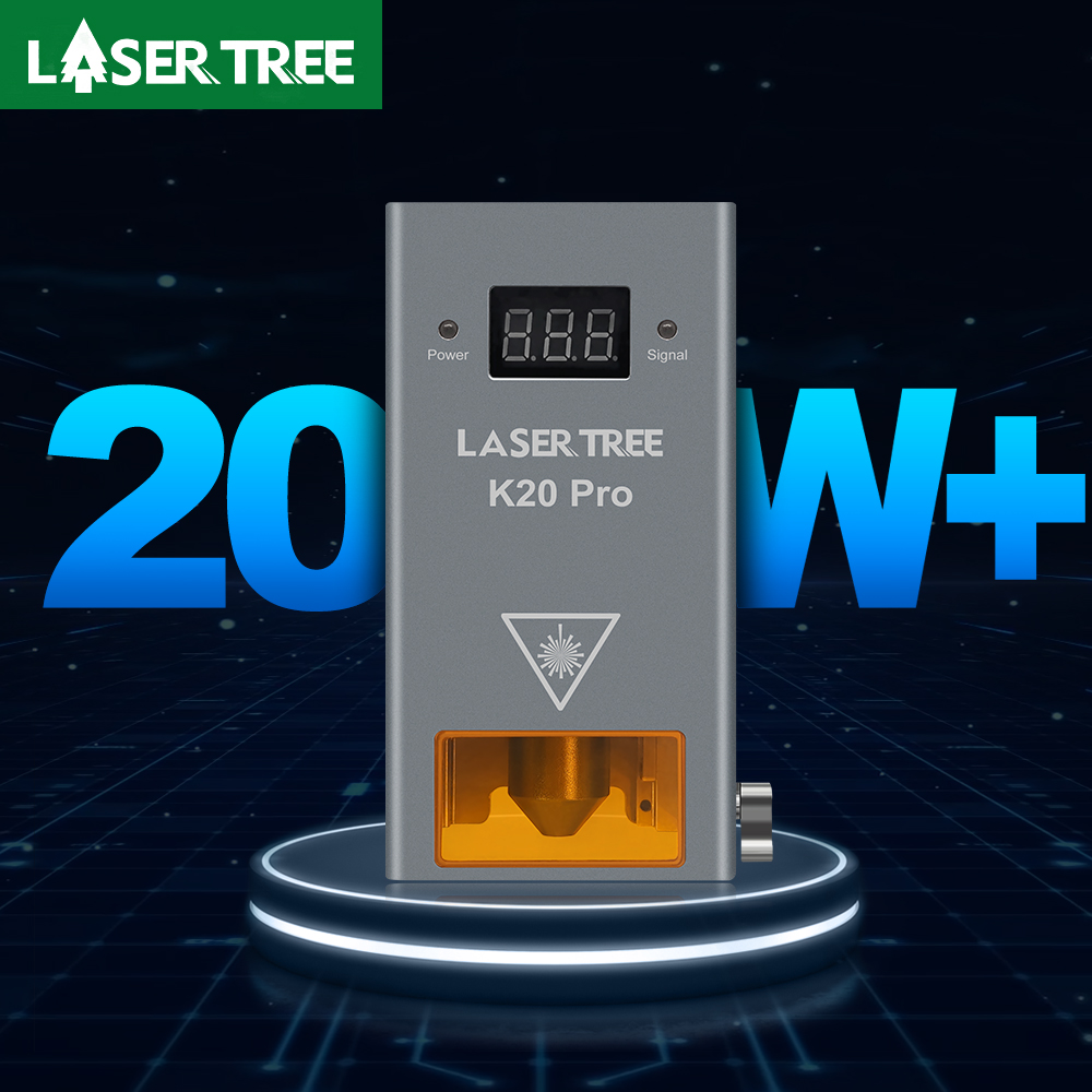 Air Assist Pump Laser - LASER TREE K20 20W Optical Power