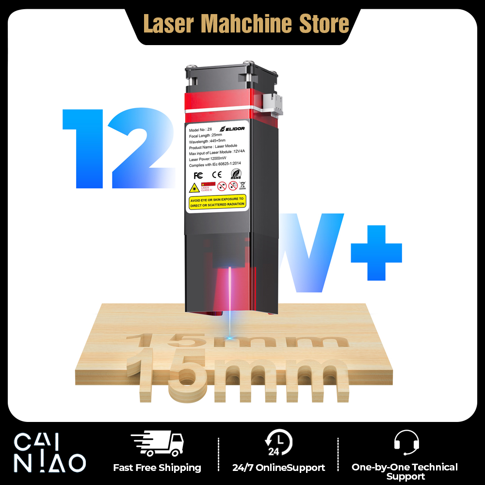 Air Assist Pump Laser - ELIDOR Z6 6W/12W Laser Module Upgrade
