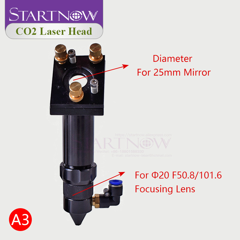 Startnow DIY CO2 Laser Head Se - Industrial Acrylic Laser Cutter のレビューと価格