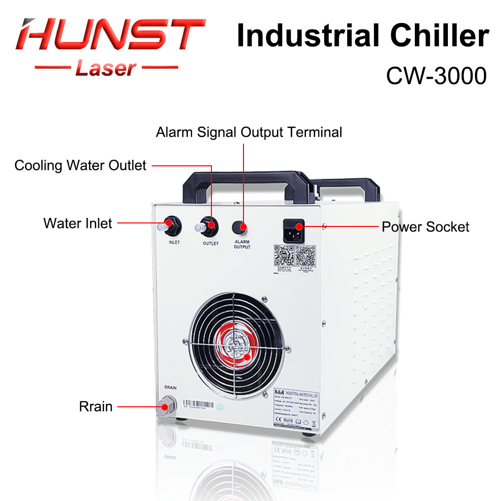 HUNST S&A CW3000 Industrial Wa - Laser Industrial Chiller のレビューと価格