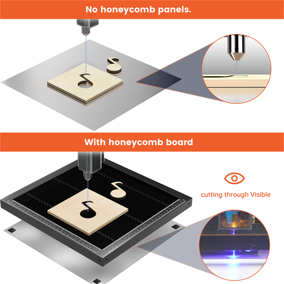 ACMER Honeycomb Panel Laser Wo - Co2 Laser Engraving Machine のレビューと価格