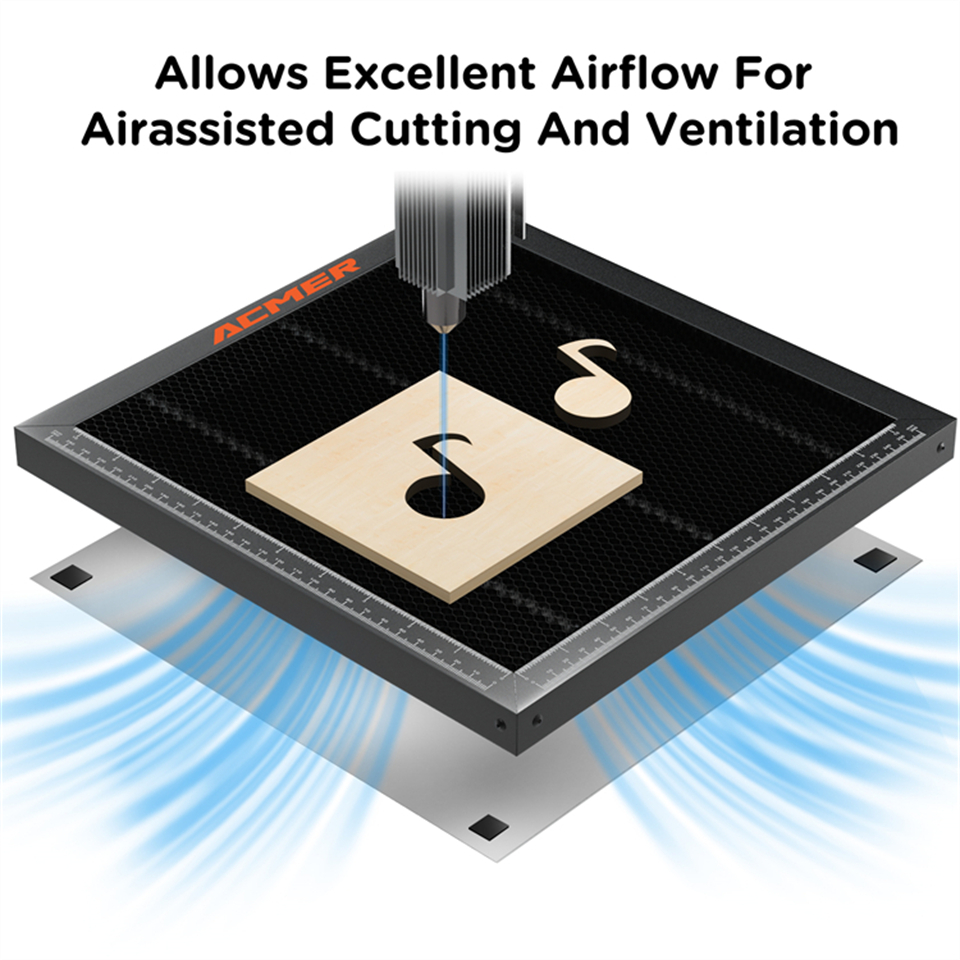 ACMER Honeycomb Panel Laser Wo - Co2 Laser Engraving Machine のレビューと価格