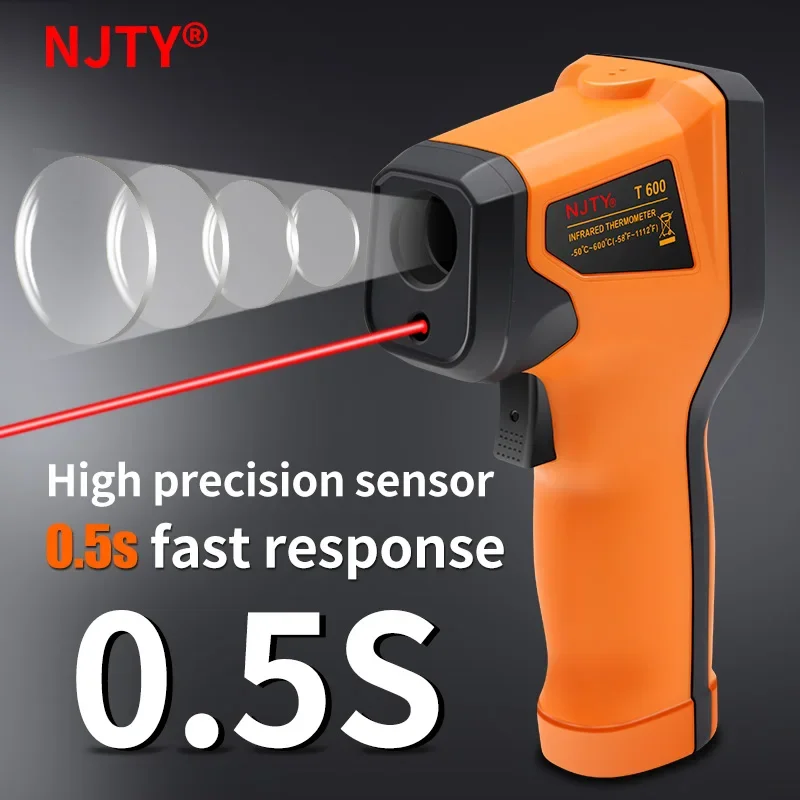 T400 T600 Digital Infrared The - Industrial Laser Temperature Gun のレビューと価格