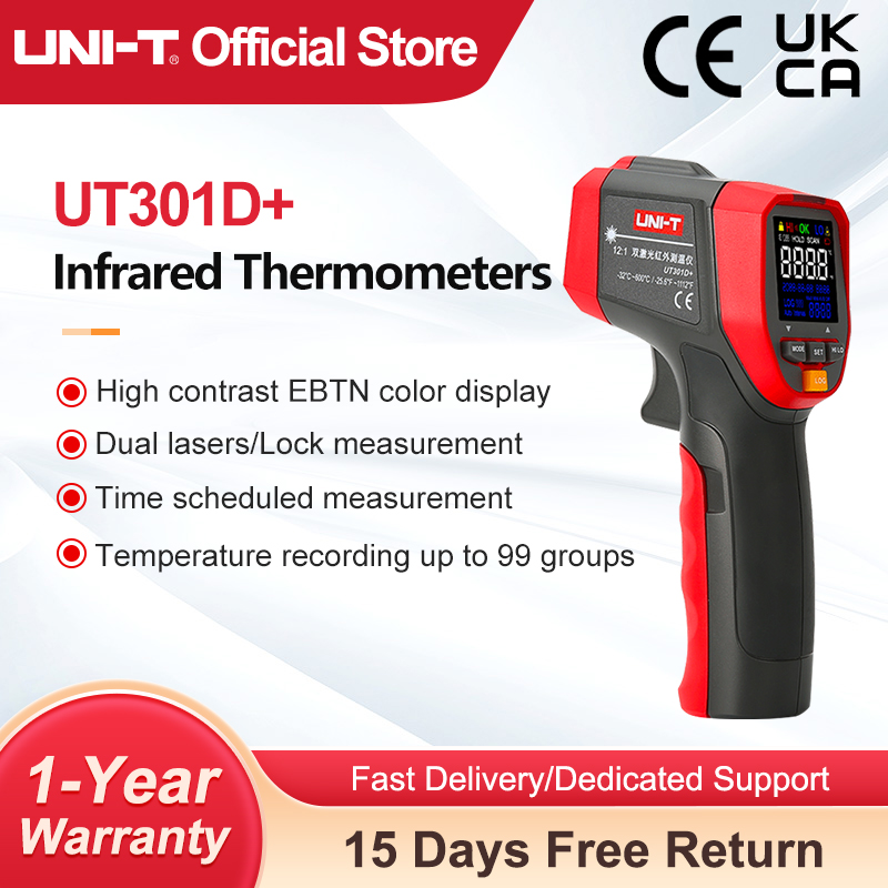 UNI-T Digital Infrared Thermom - Industrial Laser Temperature Gun のレビューと価格