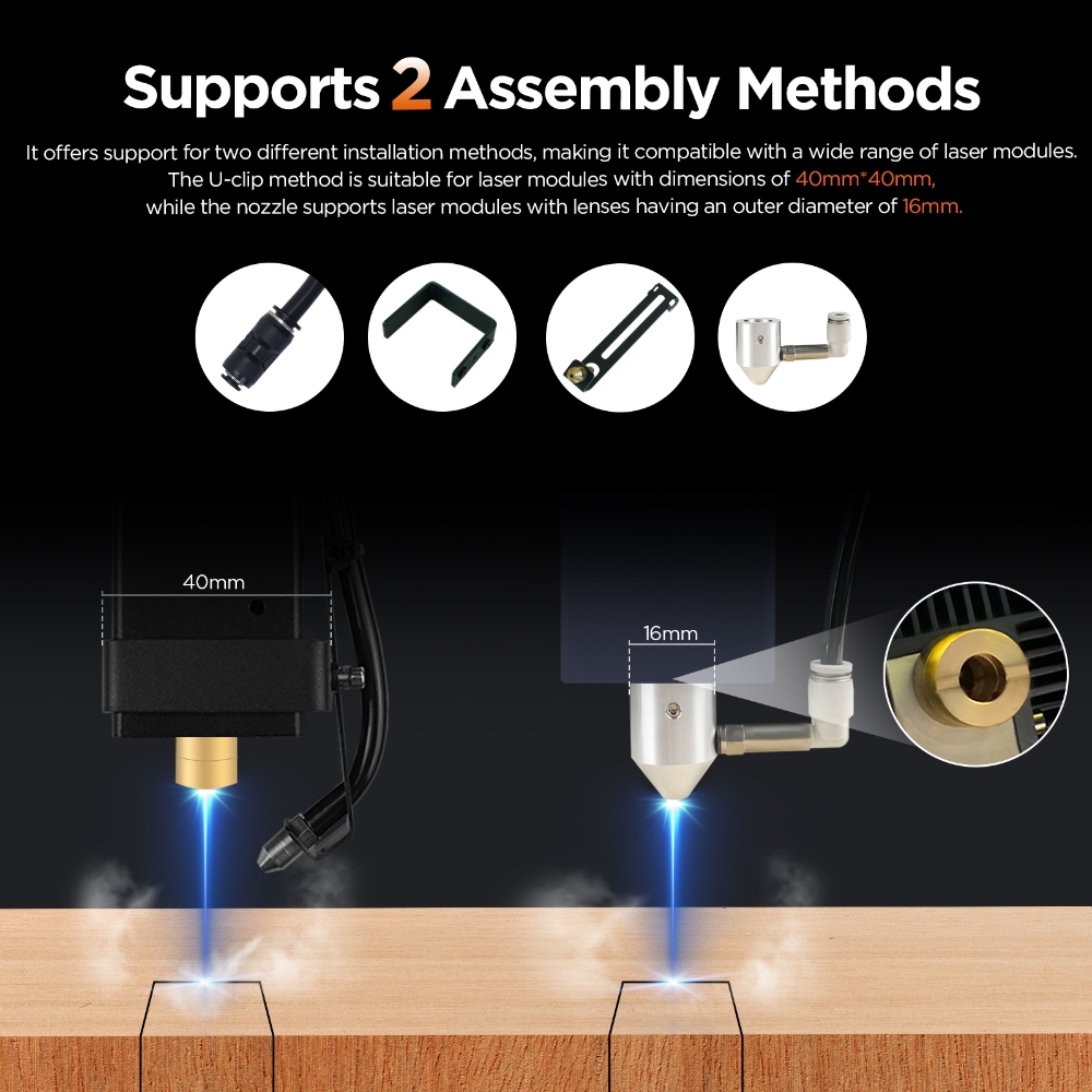 ACMER C4 Laser Air Assist Pump - Air Assist Pump Laser のレビューと価格