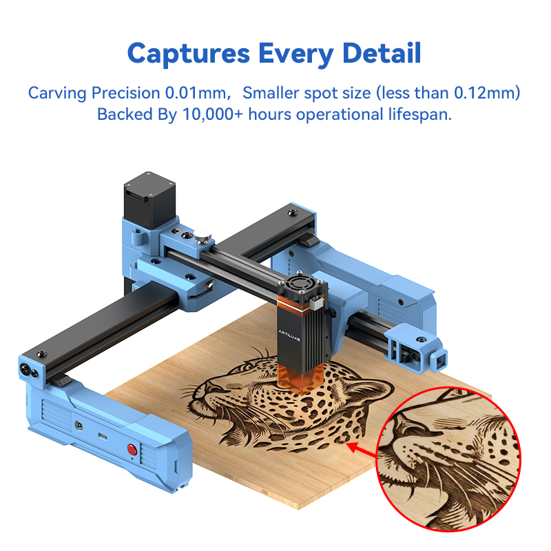 Artilume D2 2.5/6W Foldable La - Industrial Acrylic Laser Cutter のレビューと価格