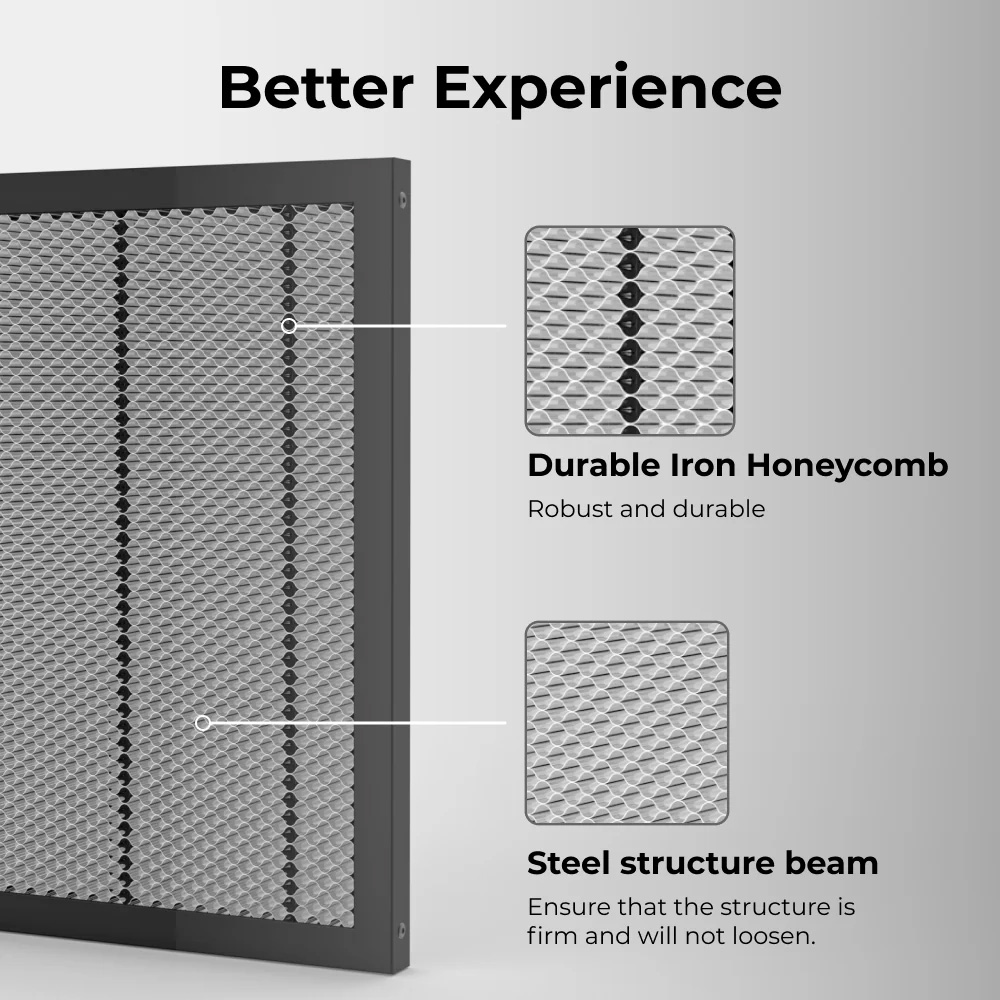 TOOCAA Honeycomb Working Table - Co2 Laser Engraving Machine のレビューと価格