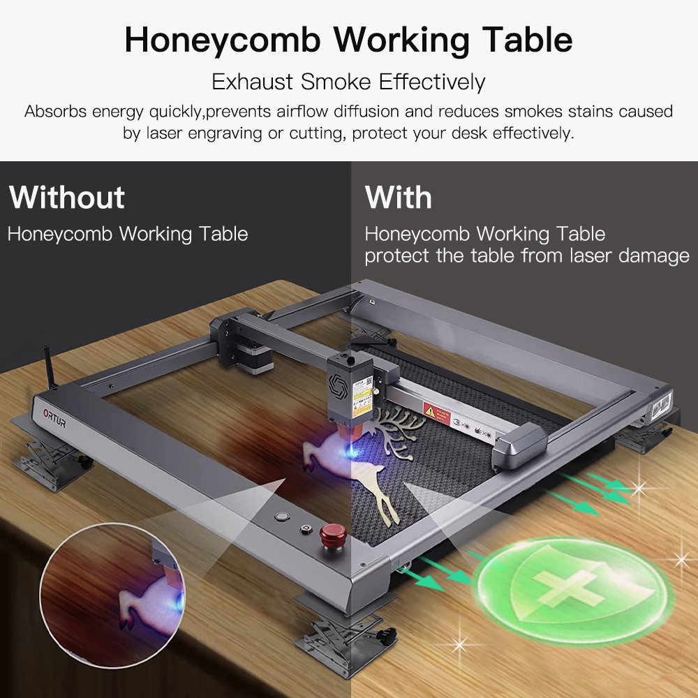 Laser Engraving Machine Fast S - Air Assist Pump Laser のレビューと価格