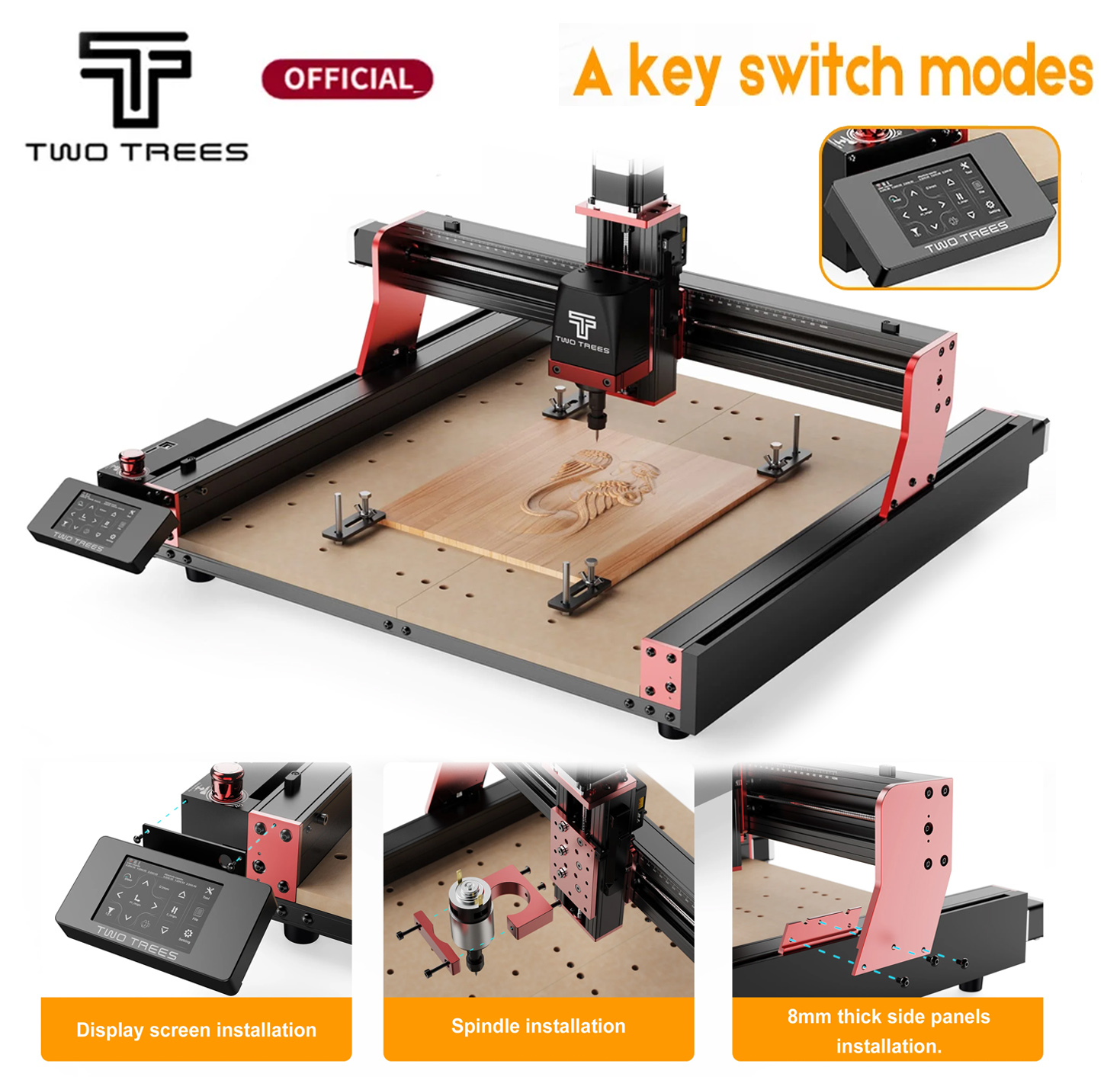 Two Tree TTC450 Pro CNC Millin - Industrial Acrylic Laser Cutter のレビューと価格