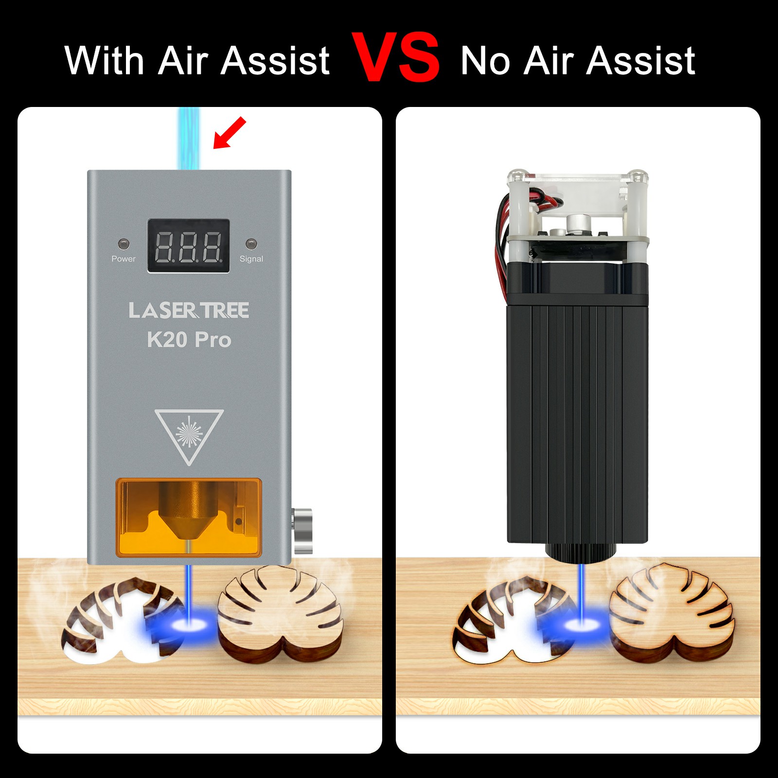 LASER TREE High Power 20W Opti - Air Assist Pump Laser のレビューと価格