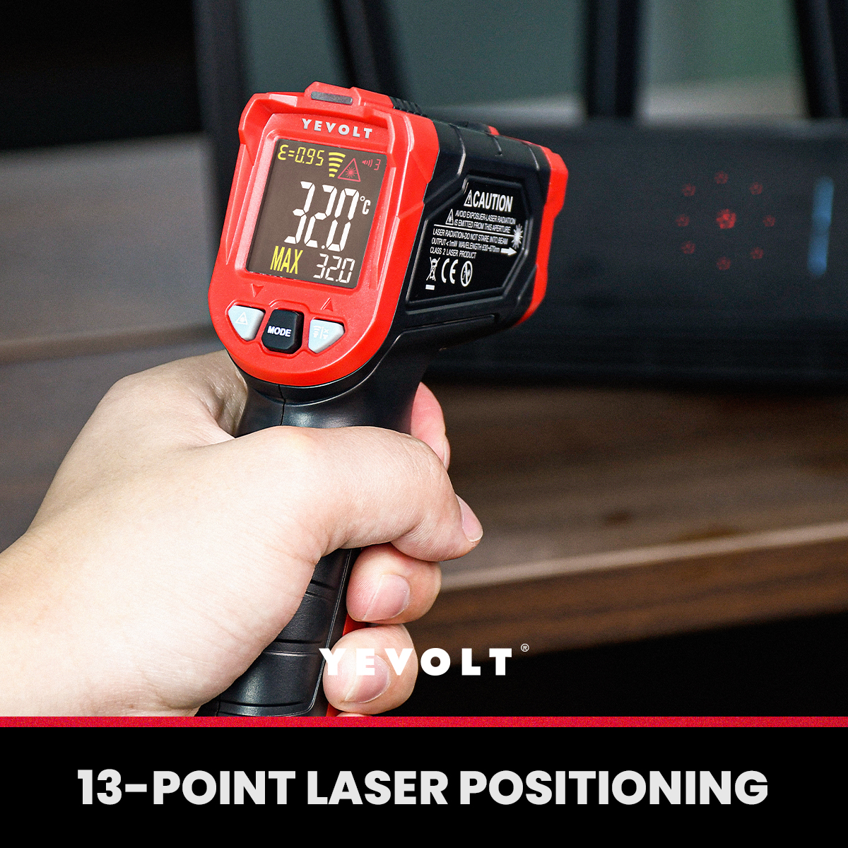 YEVOLT TA601 Series Digital In - Industrial Laser Temperature Gun のレビューと価格