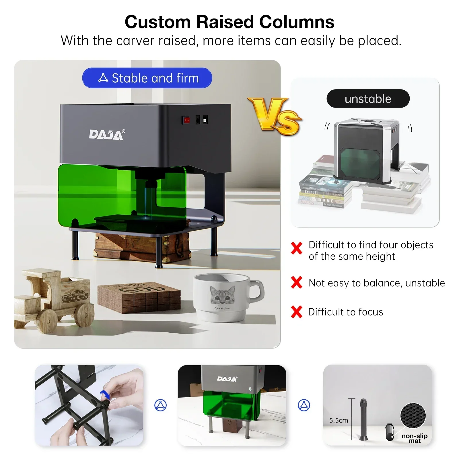 DAJA DJ6 Laser Engraver Diy La - Industrial Acrylic Laser Cutter のレビューと価格