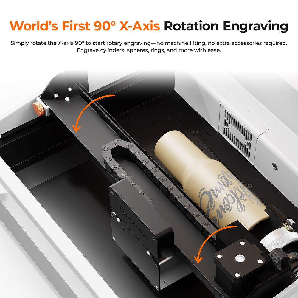 TOOCAA NOVA 20W Beginner-Frien - Co2 Laser Engraving Machine のレビューと価格