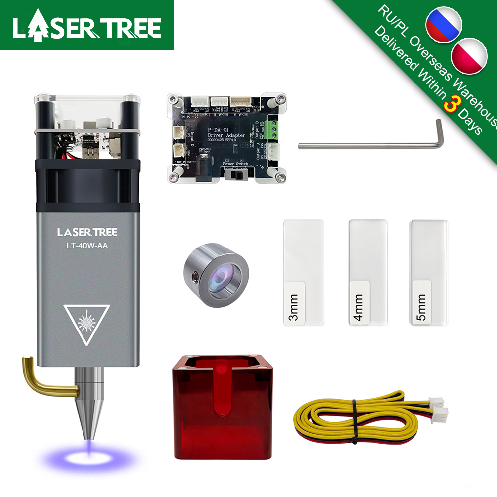 LASER TREE 20W 10W 5W Optical  - Air Assist Pump Laser のレビューと価格