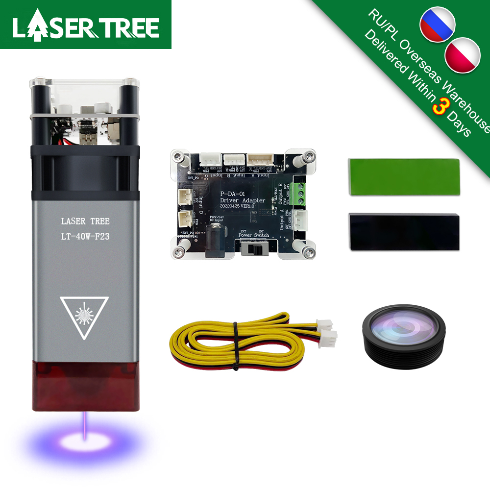 LASER TREE 20W 10W 5W Optical  - Air Assist Pump Laser のレビューと価格