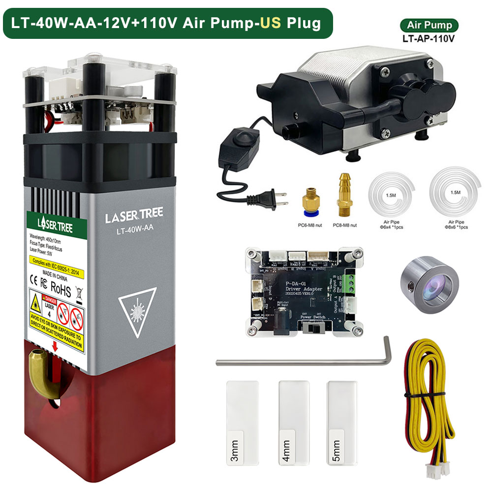 LASER TREE 5W Laser Module wit - Industrial Acrylic Laser Cutter のレビューと価格