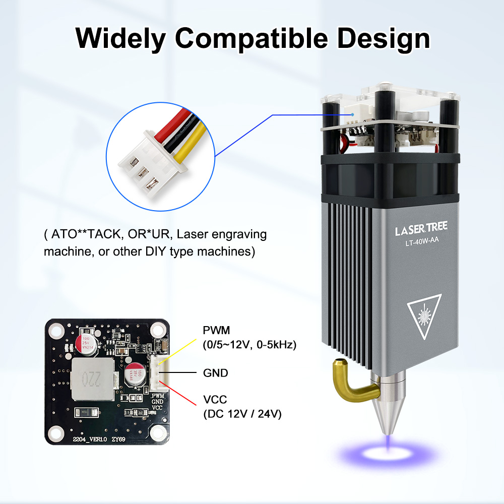 LASER TREE 5W Laser Module wit - Industrial Acrylic Laser Cutter のレビューと価格