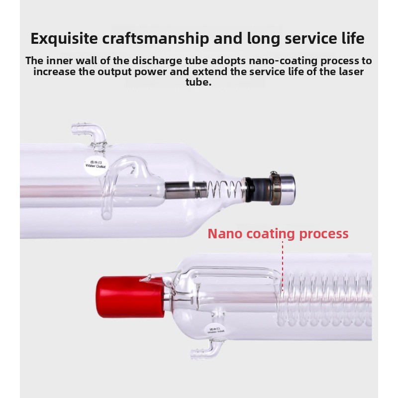 For Reci CO2 Laser Tube 80W 10 - Laser Tube Replacement のレビューと価格