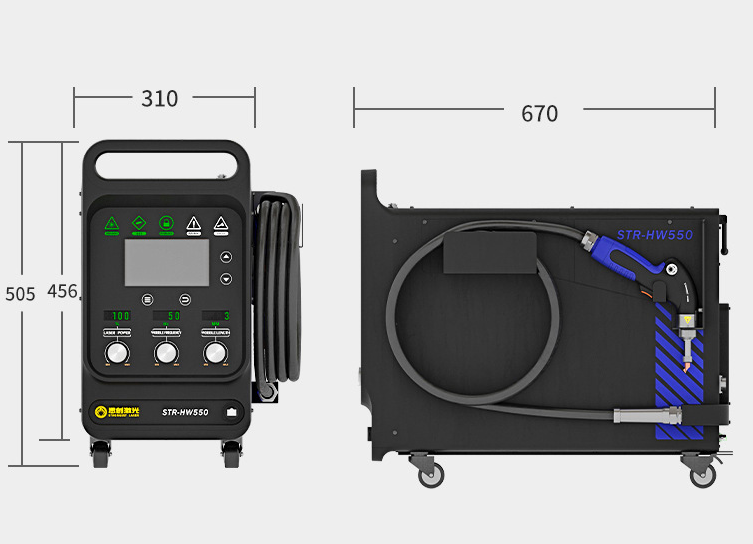 STR-HW550Pro  Multi-Function L - Industrial Handheld Laser Welding Machine のレビューと価格
