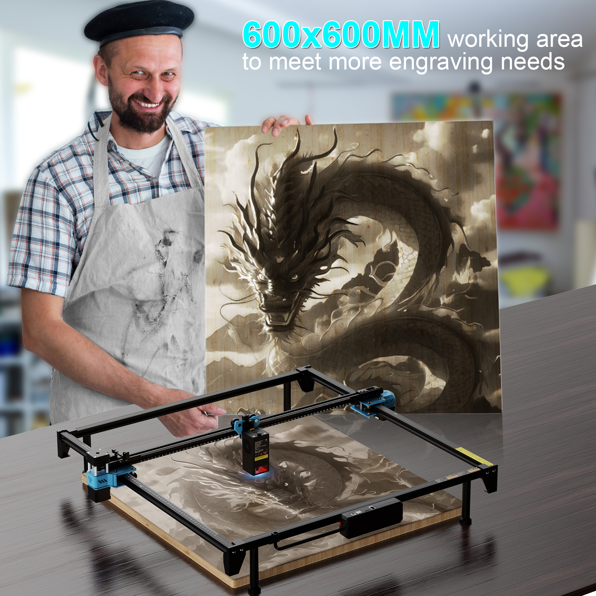 TWOTREES TTS-20 Max 20W Laser  - Industrial Acrylic Laser Cutter のレビューと価格
