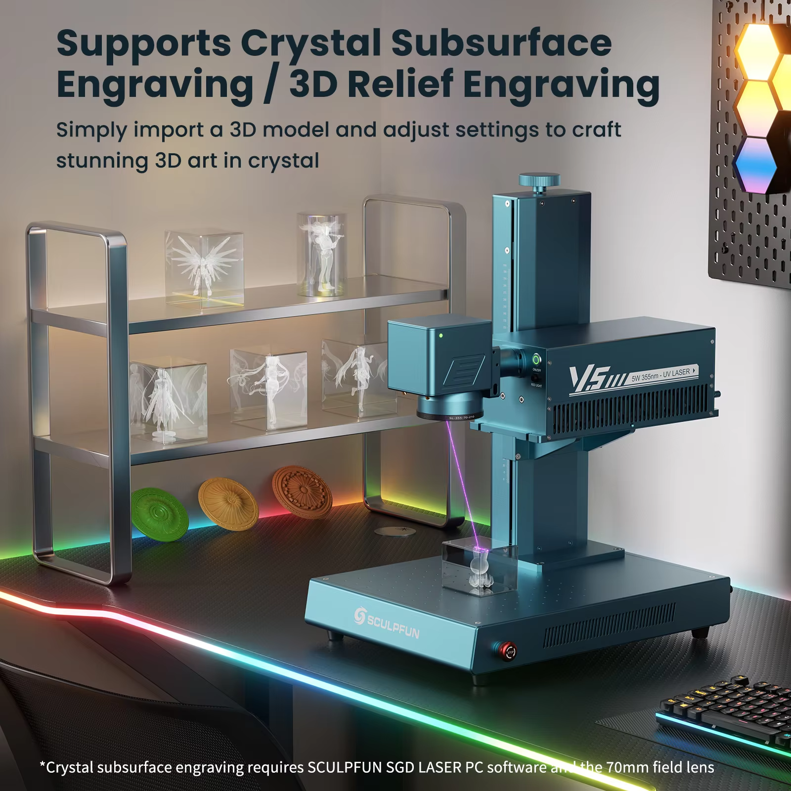 SCULPFUN V5 UV Laser Engraver  - Industrial Uv Laser のレビューと価格