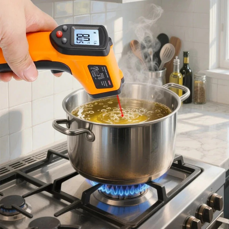 Handheld Infrared Thermometer  - Industrial Laser Temperature Gun のレビューと価格