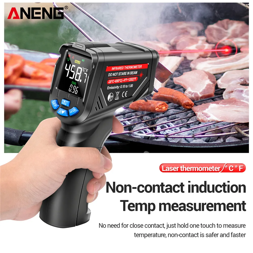 Infrared Thermometer Digital N - Industrial Laser Temperature Gun のレビューと価格