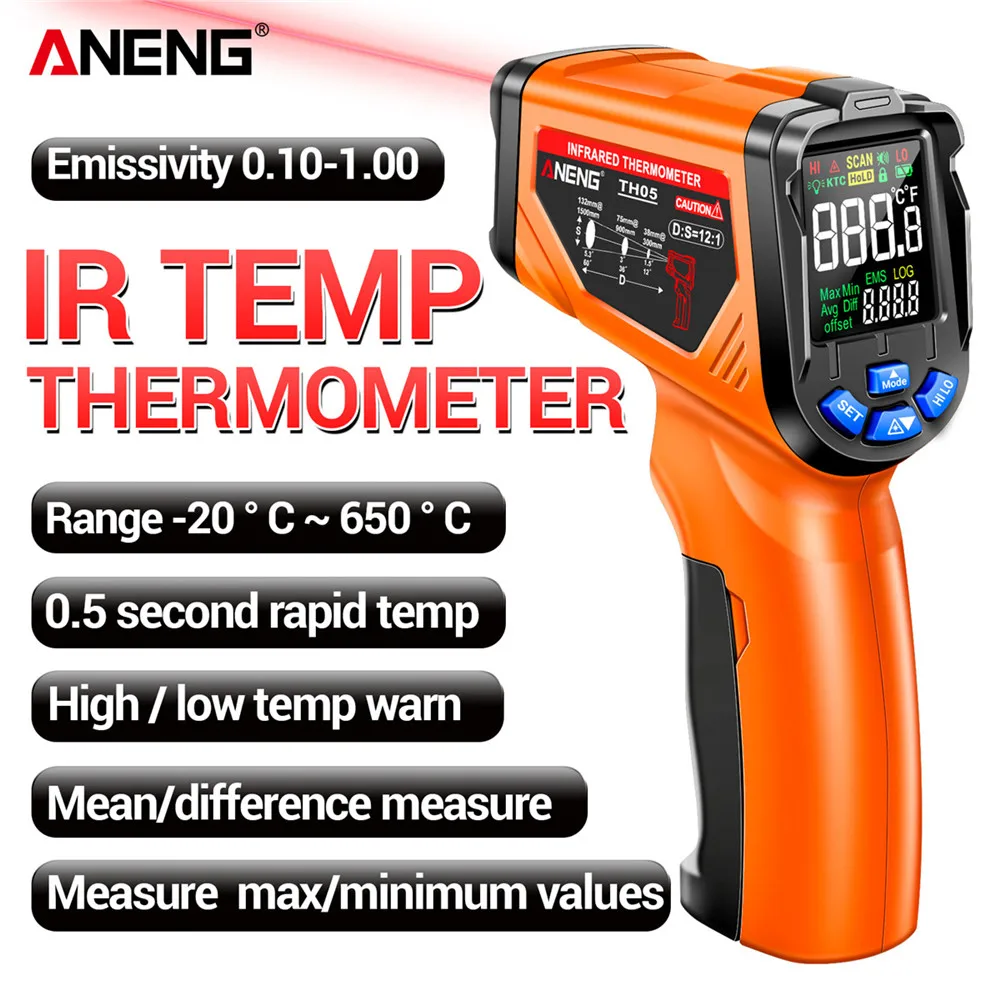 Infrared Thermometer Digital N - Industrial Laser Temperature Gun のレビューと価格