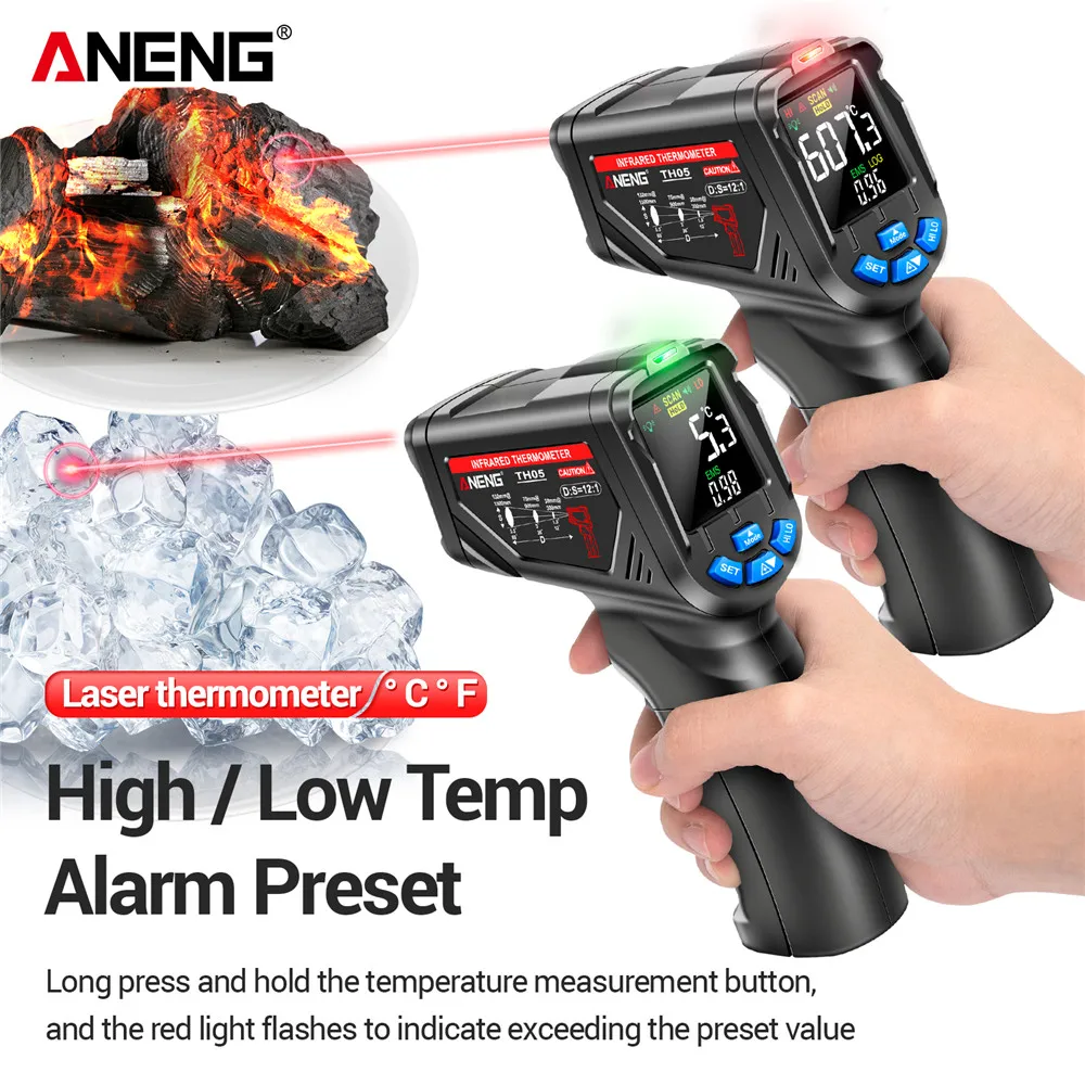 Infrared Thermometer Digital N - Industrial Laser Temperature Gun のレビューと価格
