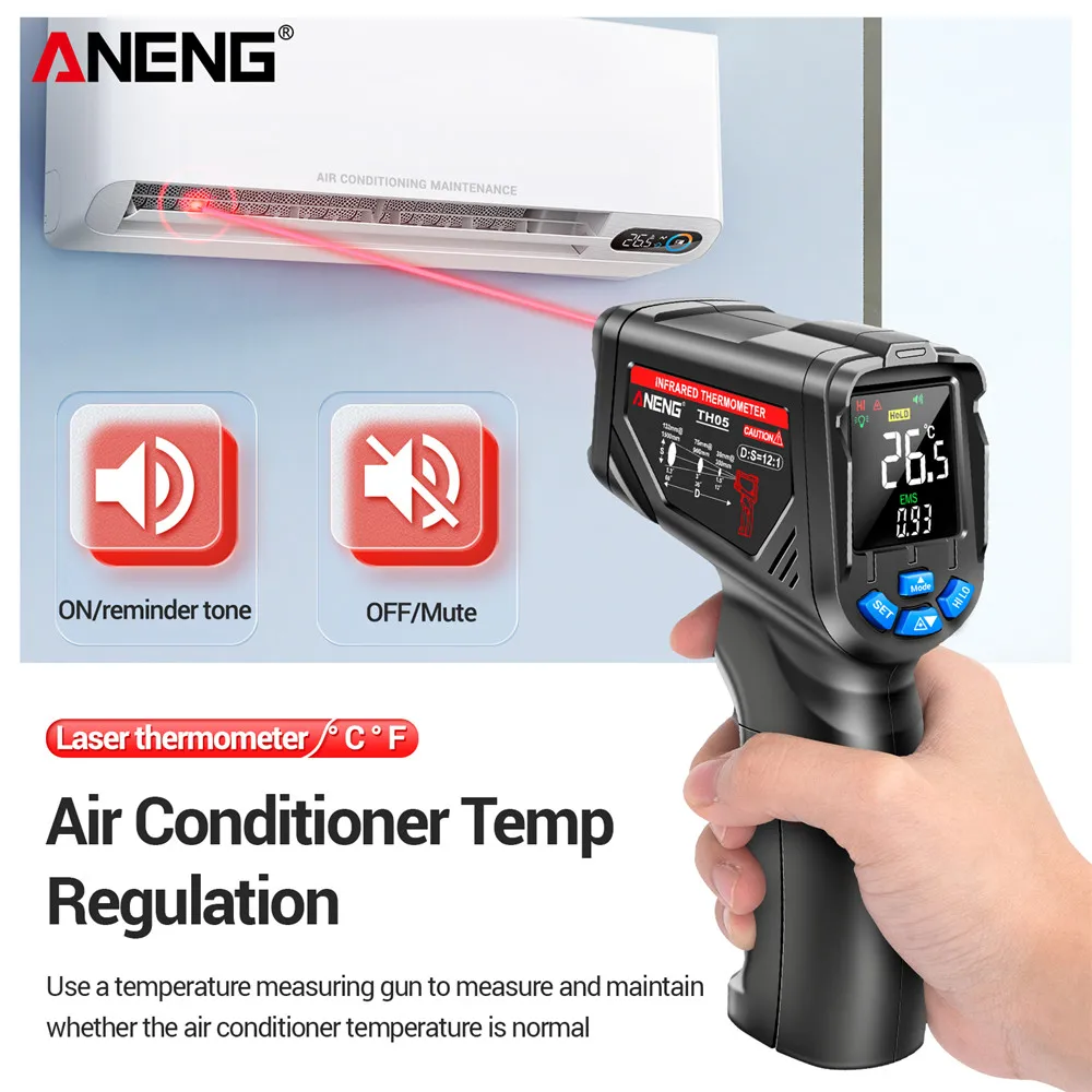 Infrared Thermometer Digital N - Industrial Laser Temperature Gun のレビューと価格