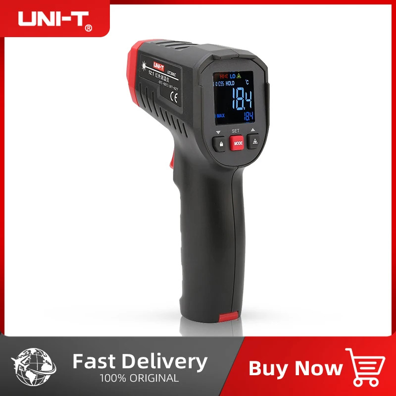 UNI-T Digital Thermometer Non- - Industrial Laser Temperature Gun のレビューと価格