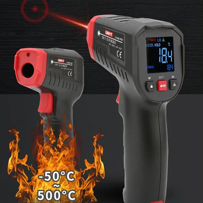 UNI-T Digital Thermometer Non- - Industrial Laser Temperature Gun のレビューと価格